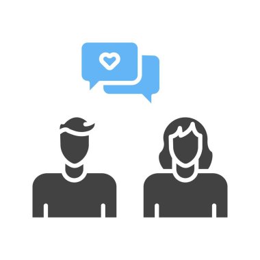 İletişim simgesi vektör görüntüsü. Mobil uygulama web uygulaması ve yazdırma ortamı için uygundur.