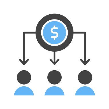 Kitle fonlaması ikon vektör imajı. Mobil uygulama web uygulaması ve yazdırma ortamı için uygundur.