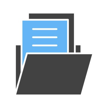 Dosya simgesi vektör resmi. Mobil uygulama web uygulaması ve yazdırma ortamı için uygundur.