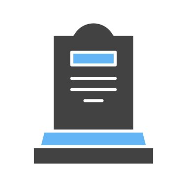 Gravstone ikon vektör görüntüsü. Mobil uygulama web uygulaması ve yazdırma ortamı için uygundur.