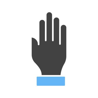 El simgesi vektör görüntüsü. Mobil uygulama web uygulaması ve yazdırma ortamı için uygundur.