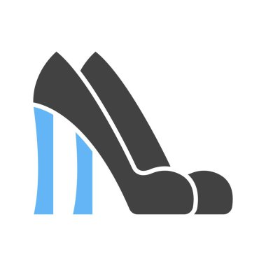 Yüksek Topuklar ikon vektör görüntüsü. Mobil uygulama web uygulaması ve yazdırma ortamı için uygundur.