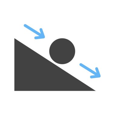 Hareket simgesi vektör görüntüsü yasası. Mobil uygulama web uygulaması ve yazdırma ortamı için uygundur.