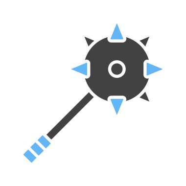 Topuz simgesi vektör görüntüsü. Mobil uygulama web uygulaması ve yazdırma ortamı için uygundur.