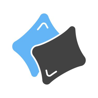 Yastık simgesi vektör görüntüsü. Mobil uygulama web uygulaması ve yazdırma ortamı için uygundur.