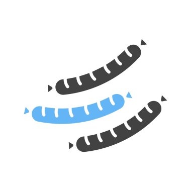 Sosis ikonu vektör görüntüsü. Mobil uygulama web uygulaması ve yazdırma ortamı için uygundur.