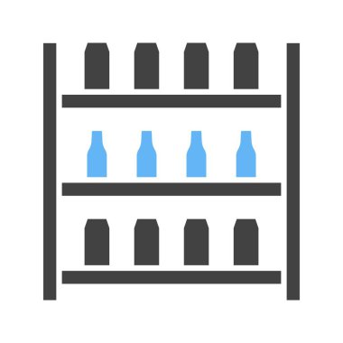 Shelf simgesi vektör görüntüsü. Mobil uygulama web uygulaması ve yazdırma ortamı için uygundur.