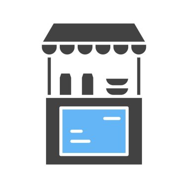 Simge vektör görüntüsünü oyala. Mobil uygulama web uygulaması ve yazdırma ortamı için uygundur.