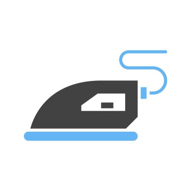 Buharlı Demir ikon vektör görüntüsü. Mobil uygulama web uygulaması ve yazdırma ortamı için uygundur.