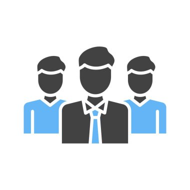 Takım ikonu vektör görüntüsü. Mobil uygulama web uygulaması ve yazdırma ortamı için uygundur.