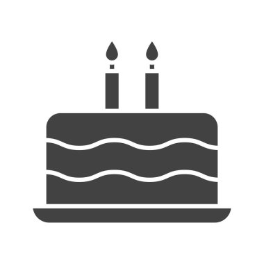 Kek küçük simge vektör görüntüsü. Mobil uygulama web uygulaması ve yazdırma ortamı için uygundur.