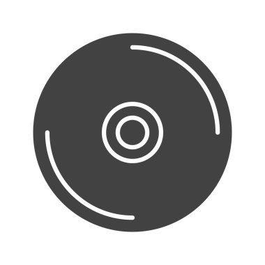 CD simgesi vektör görüntüsü. Mobil uygulama web uygulaması ve yazdırma ortamı için uygundur.