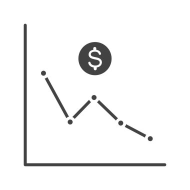 Çökme simgesi vektör görüntüsü. Mobil uygulama web uygulaması ve yazdırma ortamı için uygundur.