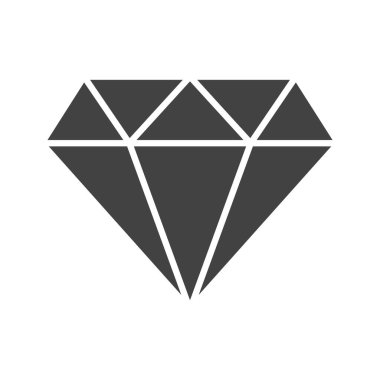 Gem Stone ikon vektör görüntüsü. Mobil uygulama web uygulaması ve yazdırma ortamı için uygundur.