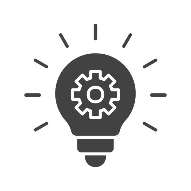 Yenilikçi Fikir simgesi vektör resmi. Mobil uygulama web uygulaması ve yazdırma ortamı için uygundur.