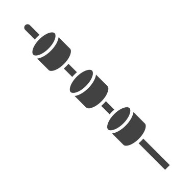 Marshmallow ikon vektör görüntüsü. Mobil uygulama web uygulaması ve yazdırma ortamı için uygundur.