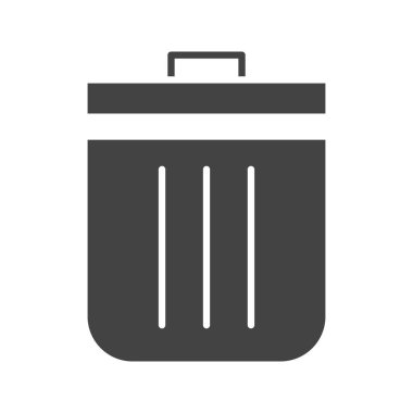 Çöp Kutusu simgesi vektör resmini geri dönüştür. Mobil uygulama web uygulaması ve yazdırma ortamı için uygundur.