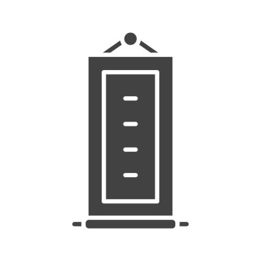 Simge vektör resmini kaydır. Mobil uygulama web uygulaması ve yazdırma ortamı için uygundur.