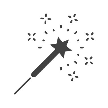 Sparkler simgesi vektör görüntüsü. Mobil uygulama web uygulaması ve yazdırma ortamı için uygundur.