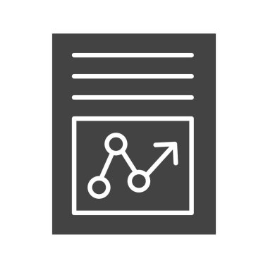 Strateji simgesi vektör görüntüsü. Mobil uygulama web uygulaması ve yazdırma ortamı için uygundur.