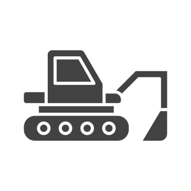 Çekici ikon vektör görüntüsü. Mobil uygulama web uygulaması ve yazdırma ortamı için uygundur.