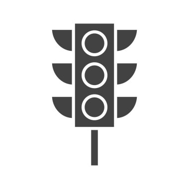 Trafik Işıkları simge vektör görüntüsü. Mobil uygulama web uygulaması ve yazdırma ortamı için uygundur.