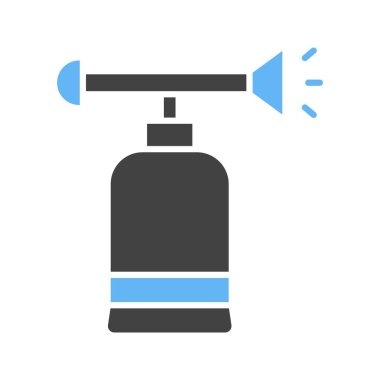Air Horn simgesi vektör görüntüsü. Mobil uygulama web uygulaması ve yazdırma ortamı için uygundur.