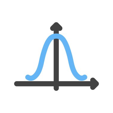 Bell Şekilli Grafik ikonu vektör görüntüsü. Mobil uygulama web uygulaması ve yazdırma ortamı için uygundur.