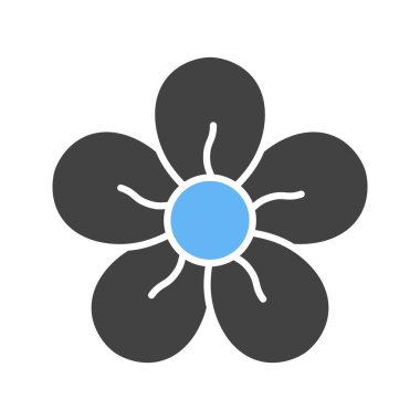 Blossom icon vector image. Suitable for mobile application web application and print media.