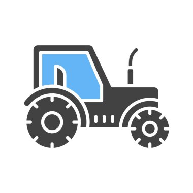 Çiftlik Aracı ikonu vektör görüntüsü. Mobil uygulama web uygulaması ve yazdırma ortamı için uygundur.