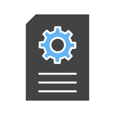 Dosya Yönetimi simge vektör resmi. Mobil uygulama web uygulaması ve yazdırma ortamı için uygundur.