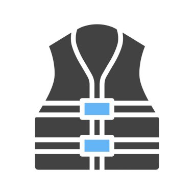 Life Jacket ikon vektör görüntüsü. Mobil uygulama web uygulaması ve yazdırma ortamı için uygundur.