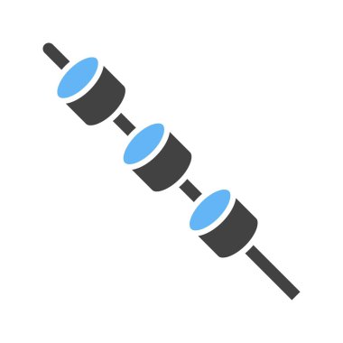 Marshmallow ikon vektör görüntüsü. Mobil uygulama web uygulaması ve yazdırma ortamı için uygundur.