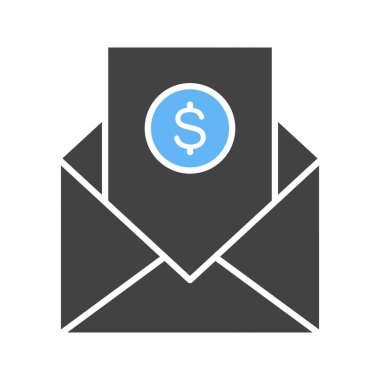 Ödeme simgesi vektör resmini gönder. Mobil uygulama web uygulaması ve yazdırma ortamı için uygundur.