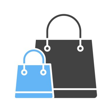 Shopping Bags icon vector image. Suitable for mobile application web application and print media.