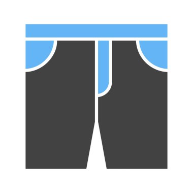 Shorts icon vector image. Suitable for mobile application web application and print media.