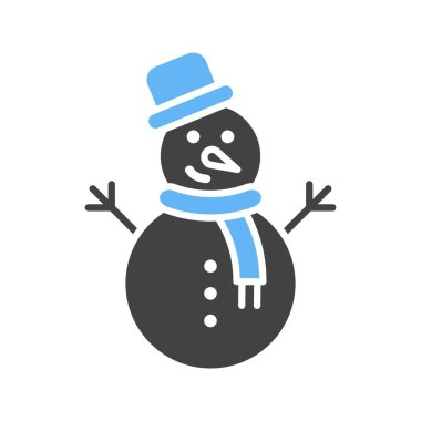 Snowman Without Snow icon vector image. Suitable for mobile application web application and print media.