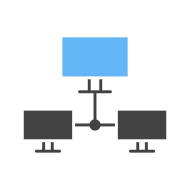 Sistem Ağı simgesi vektör resmi. Mobil uygulama web uygulaması ve yazdırma ortamı için uygundur.
