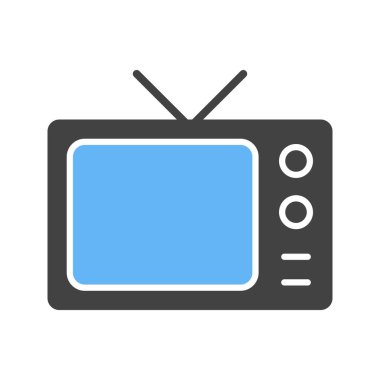 Television icon vector image. Suitable for mobile application web application and print media.