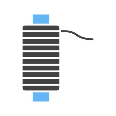 İplik simgesi vektör görüntüsü. Mobil uygulama web uygulaması ve yazdırma ortamı için uygundur.