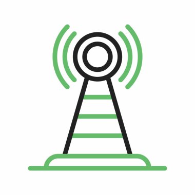 Anten Çubuğu ikon vektör görüntüsü. Mobil uygulama web uygulaması ve yazdırma ortamı için uygundur.