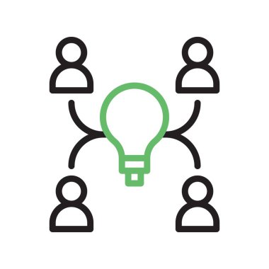 İdari Takım ikon vektör görüntüsü. Mobil uygulama web uygulaması ve yazdırma ortamı için uygundur.