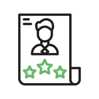 Simge vektör görüntüsünü deneyimleyin. Mobil uygulama web uygulaması ve yazdırma ortamı için uygundur.