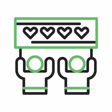 Hayranların ikon vektör görüntüsü. Mobil uygulama web uygulaması ve yazdırma ortamı için uygundur.