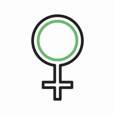 Kadın İşaret simgesi vektör görüntüsü. Mobil uygulama web uygulaması ve yazdırma ortamı için uygundur.