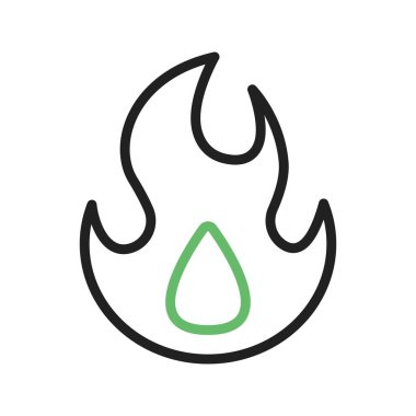 Fire icon vector image. Suitable for mobile application web application and print media.