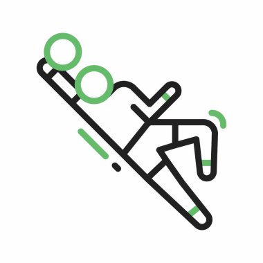 Kaleci ikon vektör görüntüsü. Mobil uygulama web uygulaması ve yazdırma ortamı için uygundur.