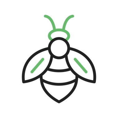 Honeybee icon vector image. Suitable for mobile application web application and print media.