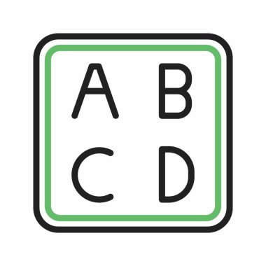 Latince Büyük harf ikon vektör görüntüsü girin. Mobil uygulama web uygulaması ve yazdırma ortamı için uygundur.