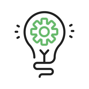 İlham simgesi vektör görüntüsü. Mobil uygulama web uygulaması ve yazdırma ortamı için uygundur.